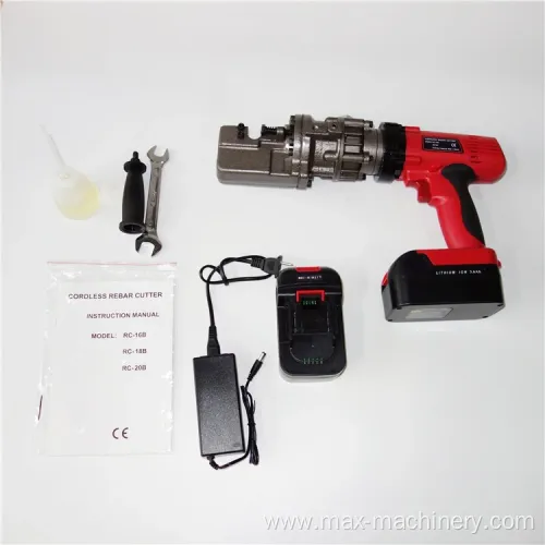 Hand Held Electric Li-ion Cordless Rebar Cutter